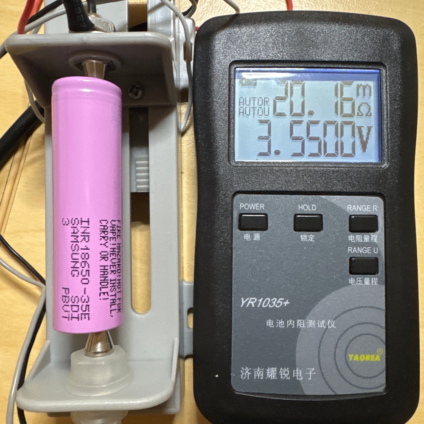 Genuine Samsung INR18650-35E Li-ion Battery, 3500mAh, 3.7v