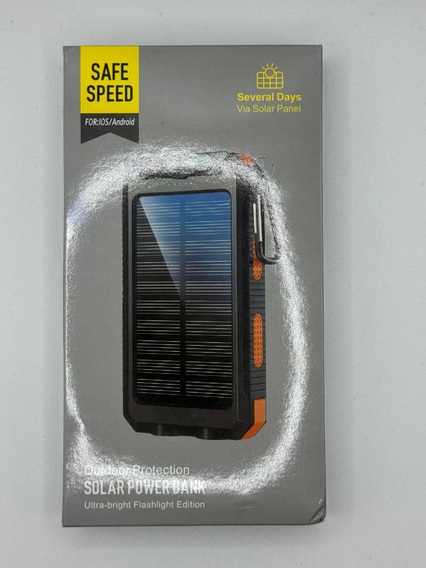 20000mAh Portable Solar Power Bank