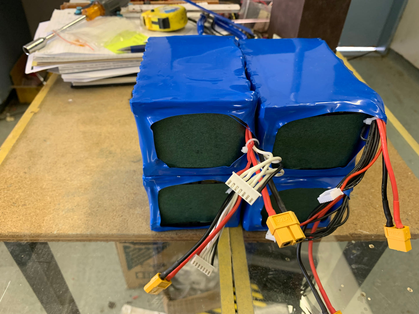 Battery Packs with BMS (Genuine Samsung INR 18650-25R)