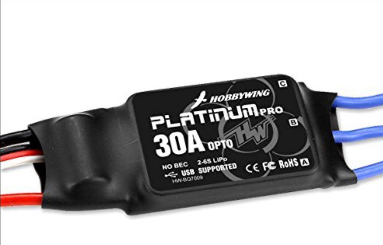 HOBBYWING PLATINUM PRO - 30A-OPTO ESC FOR RC PLANE GLIDER HELICOPTER
