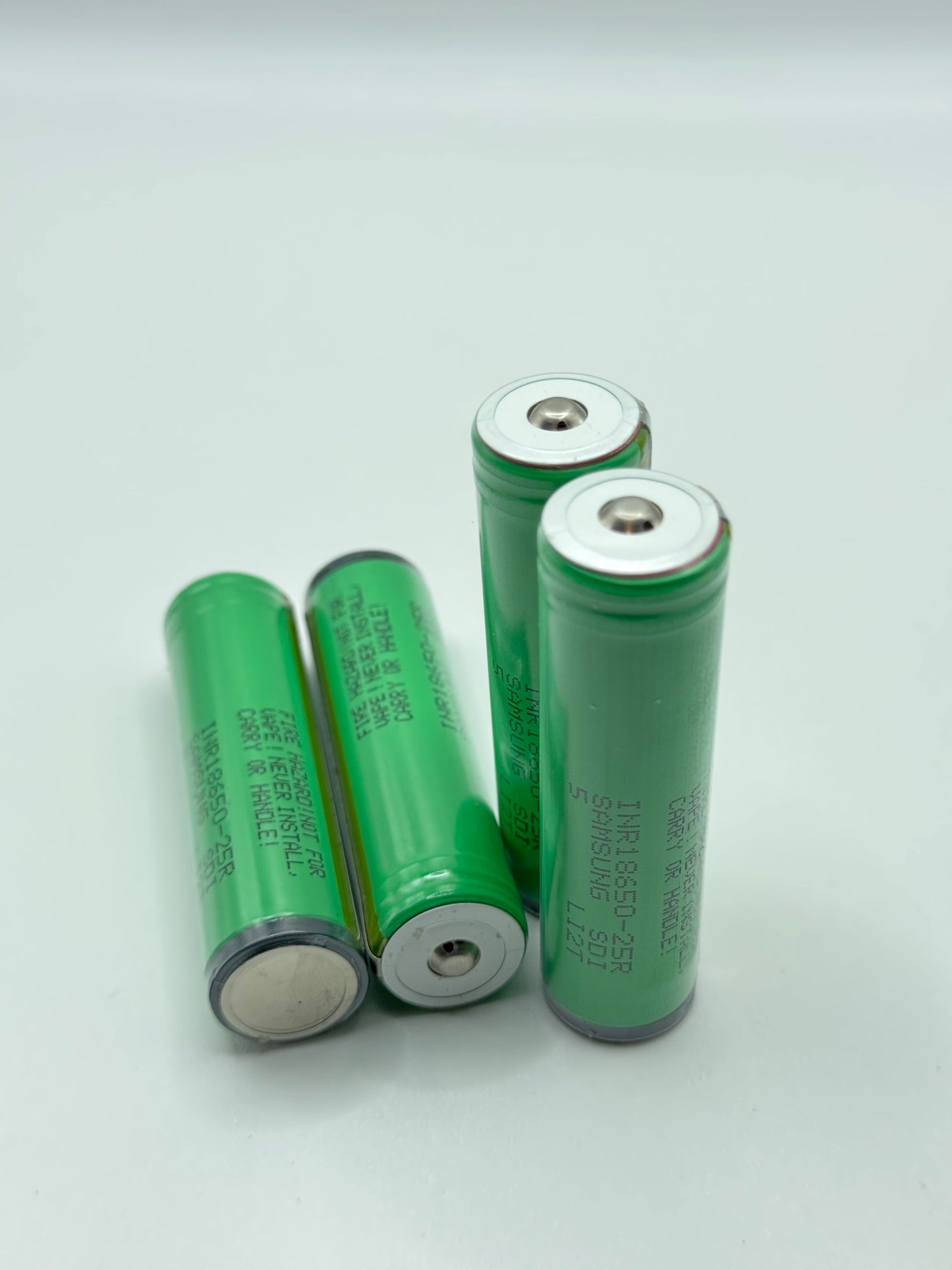Genuine Samsung INR18650-25R Li-ion Button Top Battery, 2500mAh, 3.6v