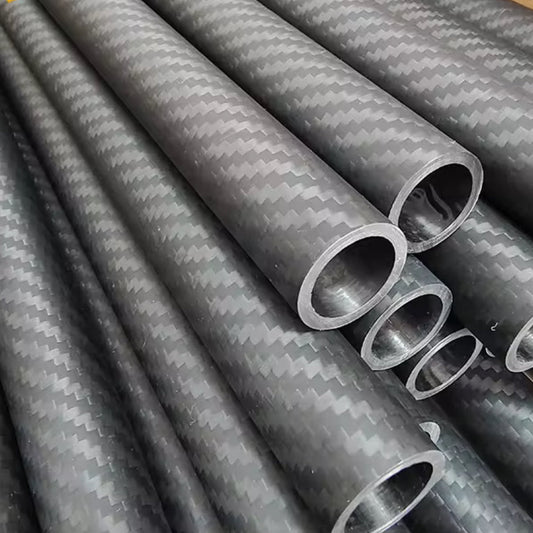 12mm x 14mm Carbon Fibre Tube – 1000mm Length (Twill, Matte Finish)