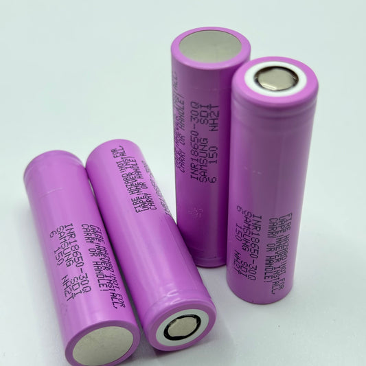 Genuine Samsung INR18650-30Q Li-ion Battery, 3000mAh, 3.7v