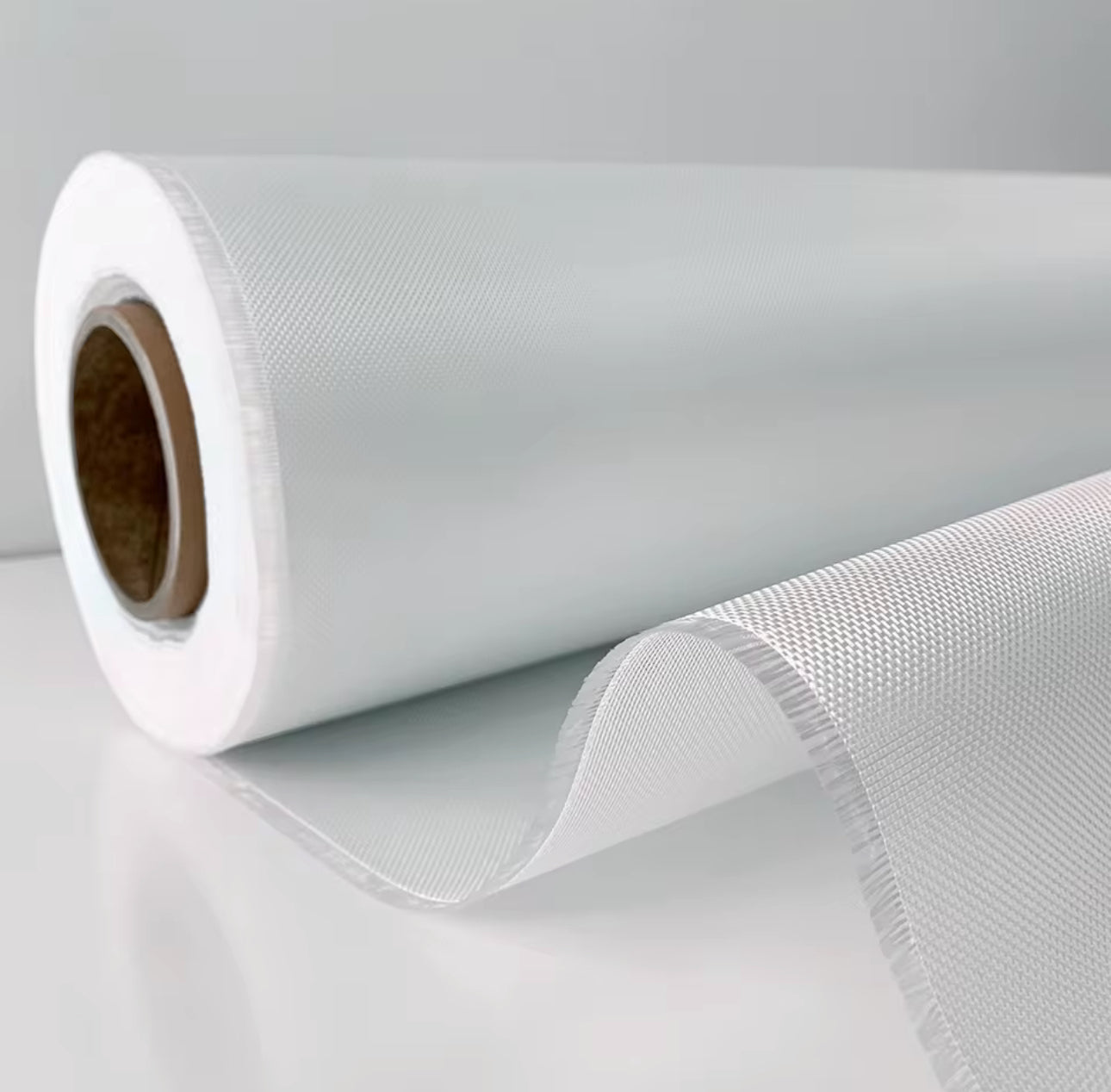 Satin Weave Fiberglass Fabric, 400gr/m 100cm Wide Roll