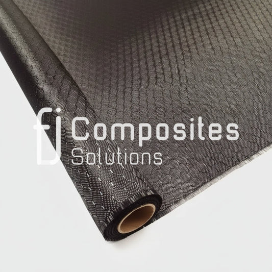 Wasp Honeycomb Hexagon Carbon Fiber Fabric Cloth width 100cm, 3k, 220gsm