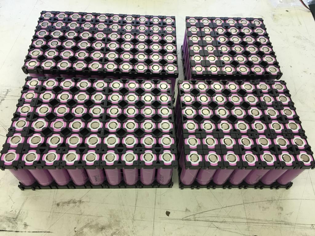 Battery Packs with BMS (Genuine Samsung INR 18650-25R)