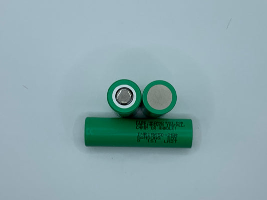 Genuine Samsung INR18650-25R Li-ion Battery, 2500mAh, 3.7v