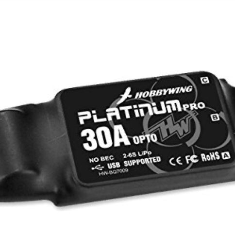 HOBBYWING PLATINUM PRO - 30A-OPTO ESC FOR RC PLANE GLIDER HELICOPTER