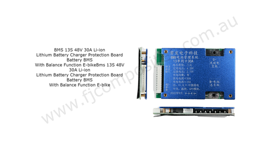 13S 30A Li-ion Lithium Battery Charger Protection Board 18650 BMS For Drill Motor 11.1V Enhance Balance